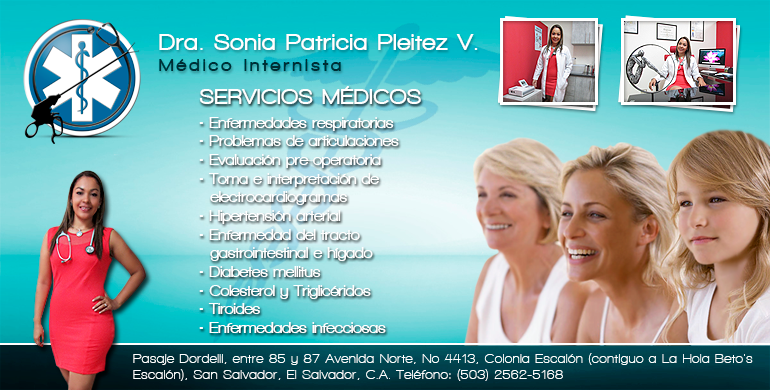 doctora sonia patricia pleitez vasquez